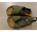 Sandalias Zara verdes. N 33. A estrenar
