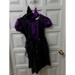 Disfraz de Bruja talla 7-10 años. Segunda mano