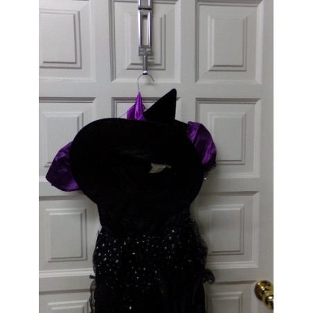 Disfraz de Bruja talla 7-10 años. Segunda mano