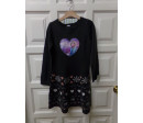 Vestido de punto Frozen talla 9 años. Segunda mano
