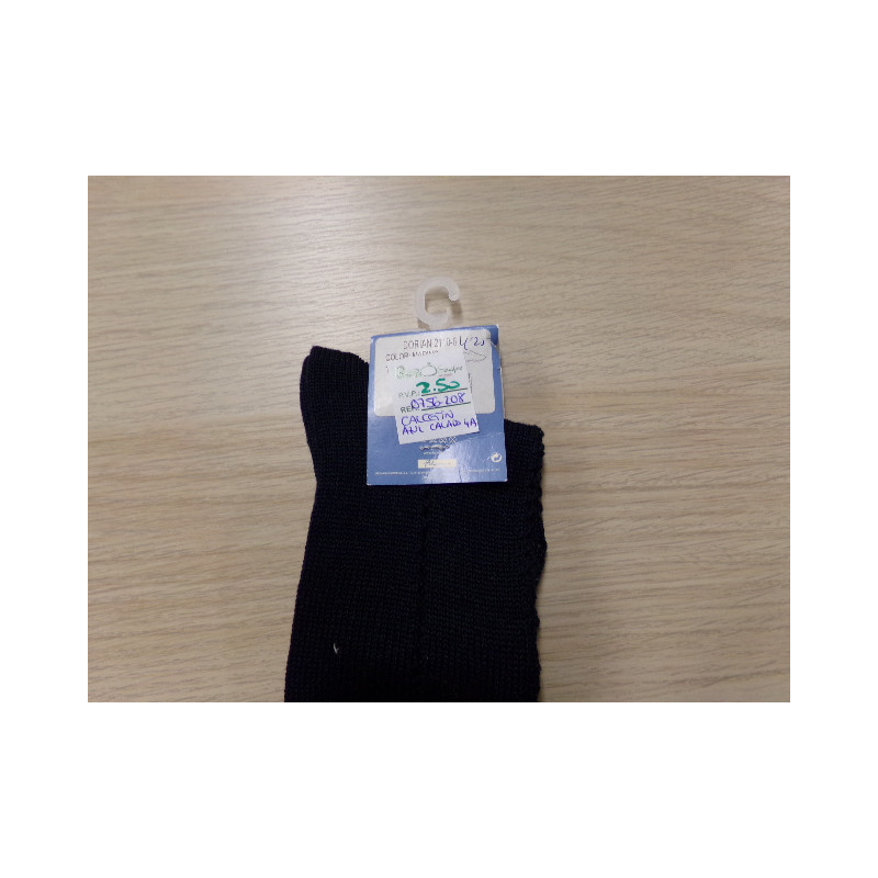 Calcetin azul calado talla 4 años. A estrenar