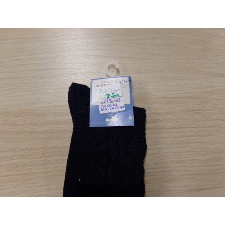 Calcetin azul calado talla 4 años. A estrenar