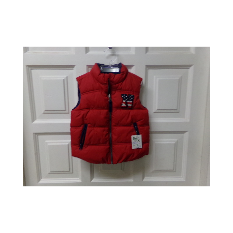 Chaleco reversible talla 2 años. Segunda mano