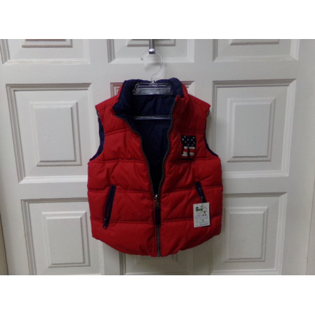 Chaleco reversible talla 2 años. Segunda mano
