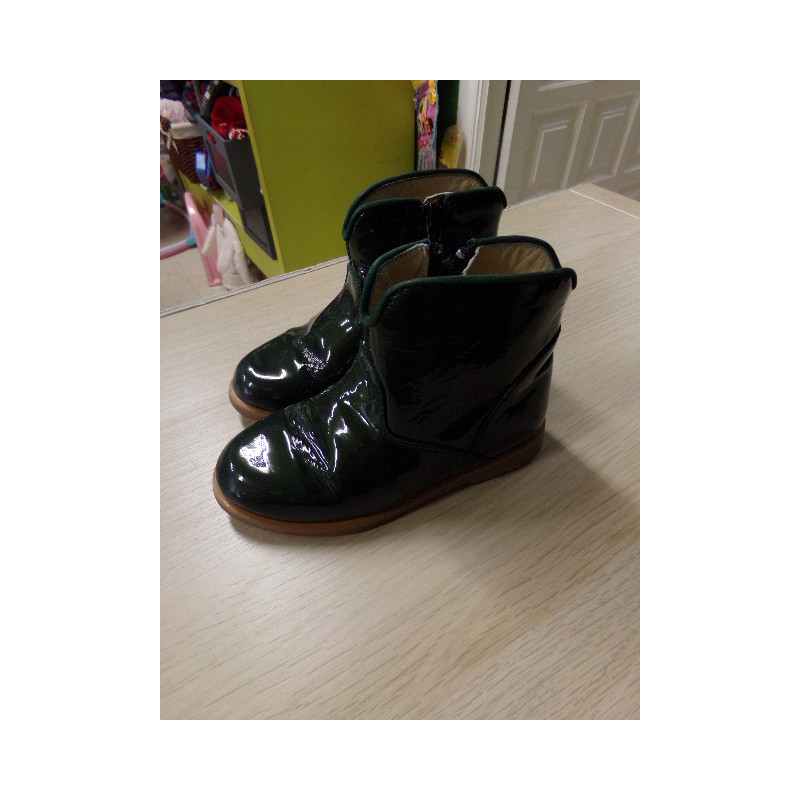 Botin verde Lolitos N 27. Segunda mano