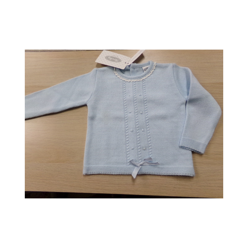 Jersey celeste Rochy talla 12 meses. A estrenar