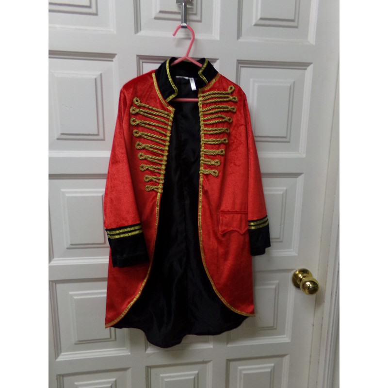 Disfraz circo con chaqueta y gorro. Segunda mano