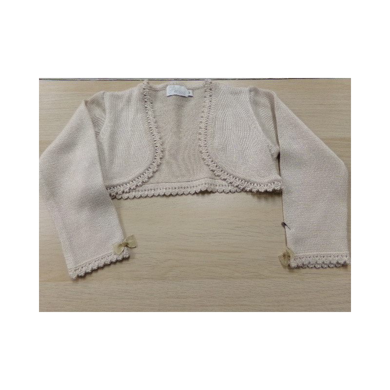 Chaqueta camel talla 3 años. Segunda mano