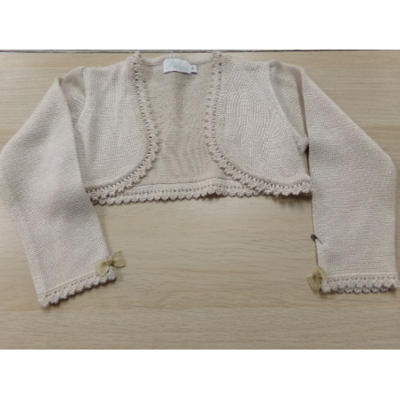 Chaqueta camel talla 3 años. Segunda mano