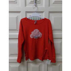 Camiseta roja talla 10 años. Segunda mano