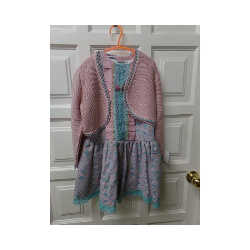 Vestido y chaqueta BC talla 8 años. Segunda mano