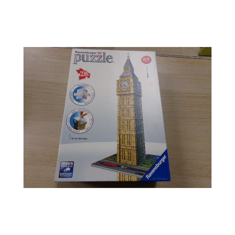 Puzzle 3D Big Ben. Segunda mano