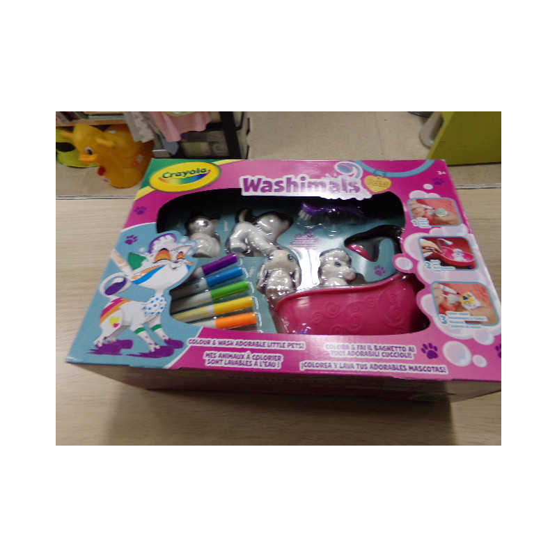 Colorea y lava tus adorables mascotas. A estrenar