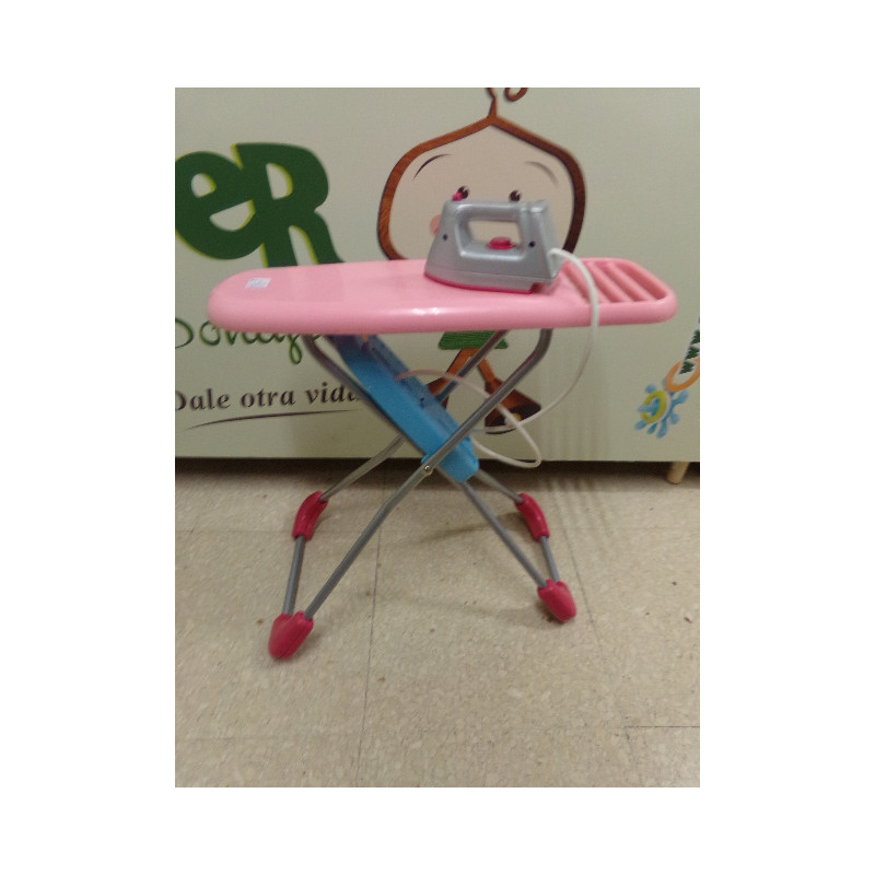 Tabla de planchar con plancha con sonido. Segunda mano