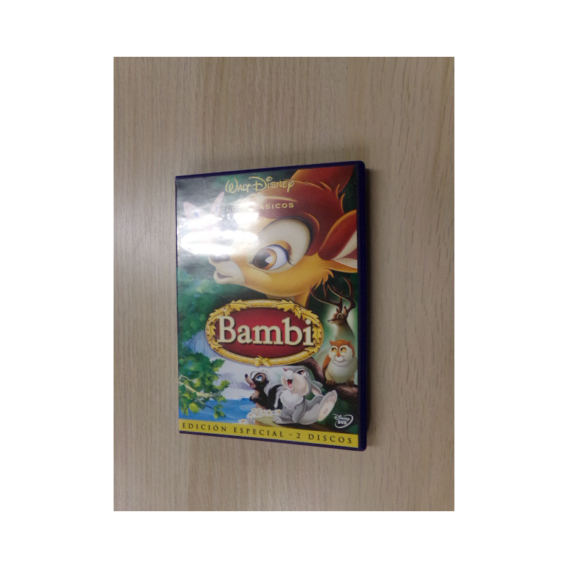 DVD Bambi 2 discos edición especial. Segunda mano