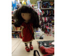 Muñeca Gorjuss  con neceser. Segunda mano