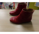 Botin rojo Zara n 35. Segunda mano