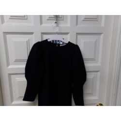 Vestido negro Zara tala 7 años. Segunda mano