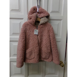 Chaqueta pelito Sfera reversible talla 7-8 años. Segunda mano