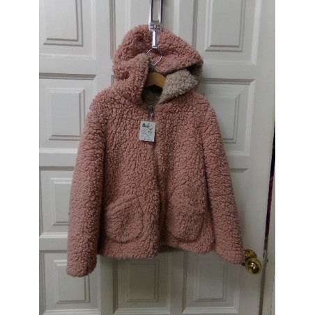 Chaqueta pelito Sfera reversible talla 7-8 años. Segunda mano