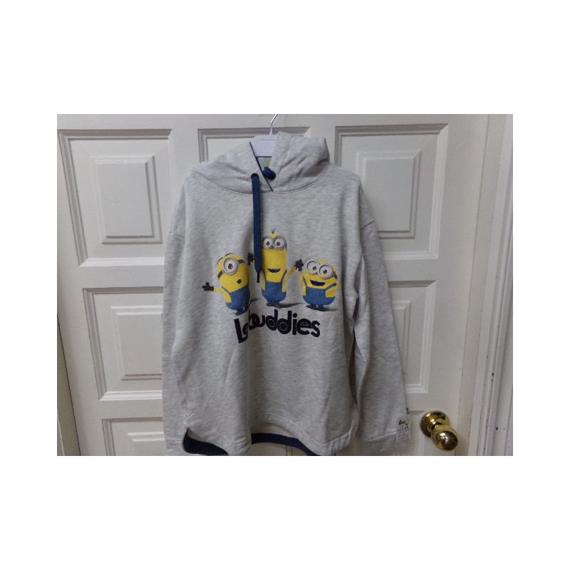 Sudadera Minions. Talla 13-14 años. Segunda mano