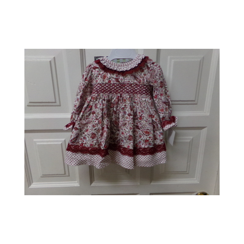 Vestido Sardón talla 12 meses. Segunda mano