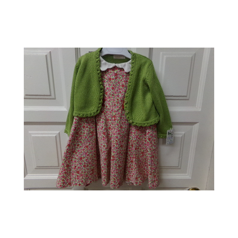 Vestido y chaqueta talla 2 años. Segunda mano