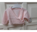 Chaqueta rosa talla 0 meses. Segunda mano