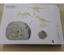 Kit de excavación dinosaurio. Sin uso