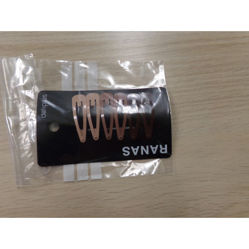 Pinzas del pelo. Sin uso