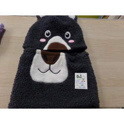 Gorro y cuello talla 8-9 meses. Osito. Segunda mano