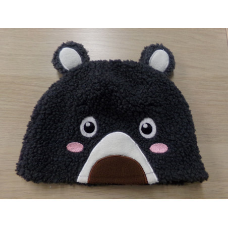 Gorro y cuello talla 8-9 meses. Osito. Segunda mano