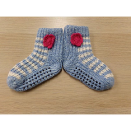 Calcetines antideslizantes. n 22. Sin uso