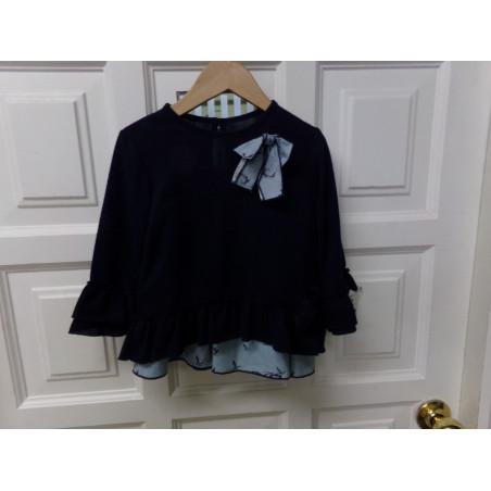 Conjunto de falda y camiseta talla 6 años. Segunda mano