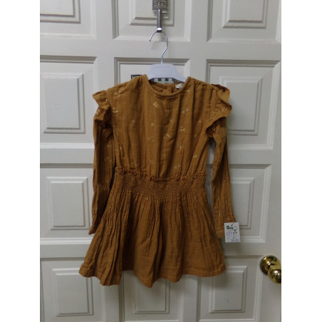 Vestido plumeti talla 6 años. Segunda mano