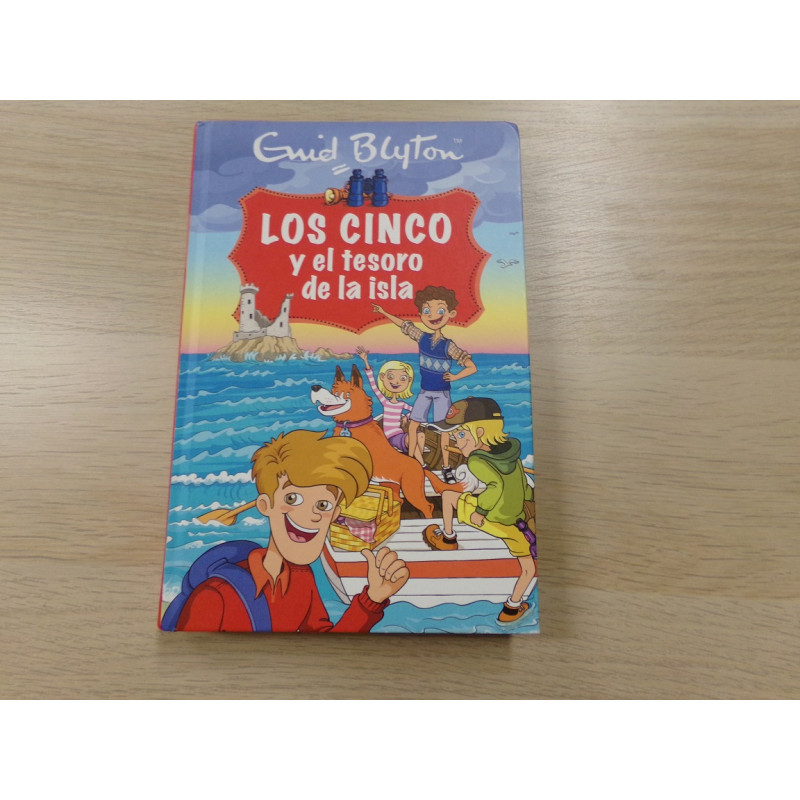 Los cinco y el tesoro de ka isla. Segunda mano