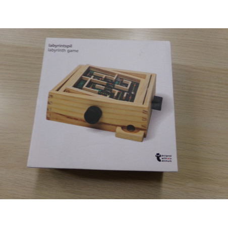 Juego Laberinto de madera. Segunda mano