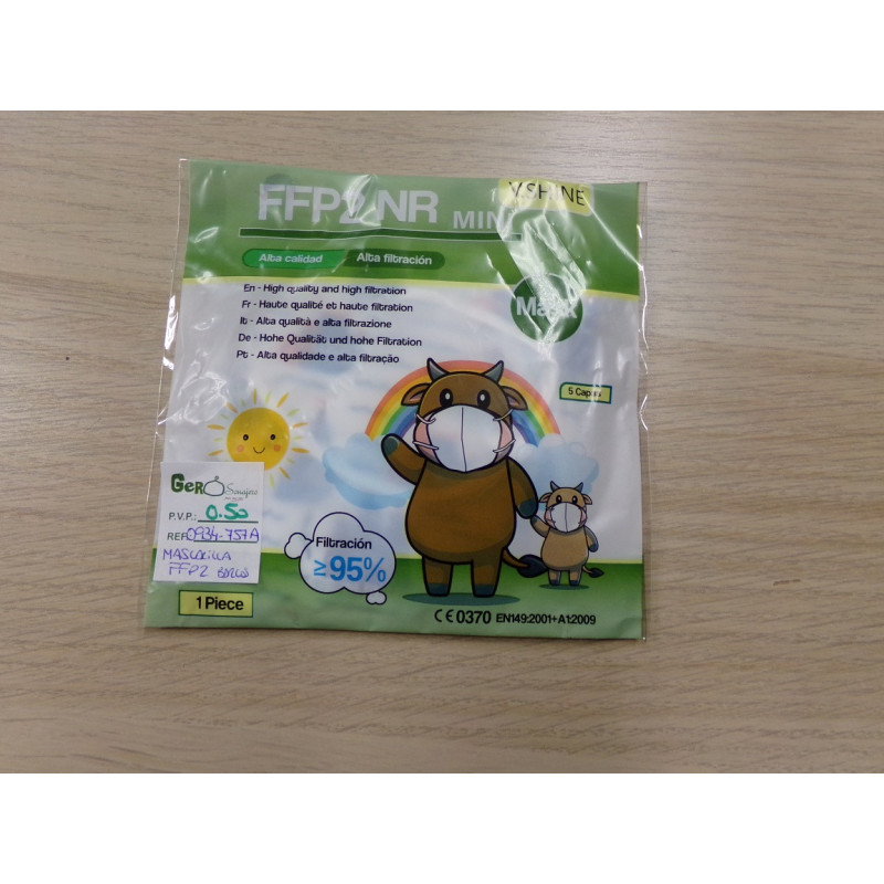 Mascarilla FFP2 barcos. A estrenar