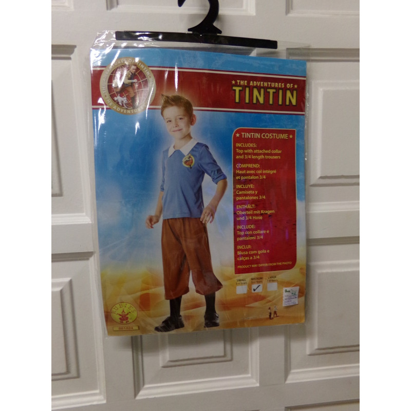 Disfraz TIN TIN talla 5-6 años. Segunda mano