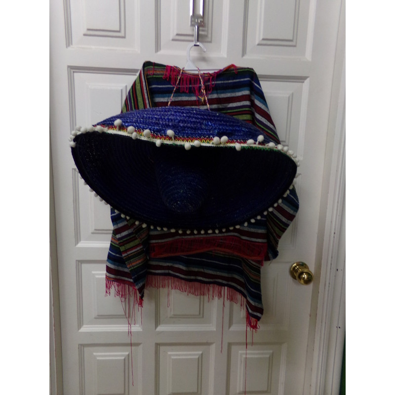 Disfraz Mejicano talla 10 años. Segunda mano