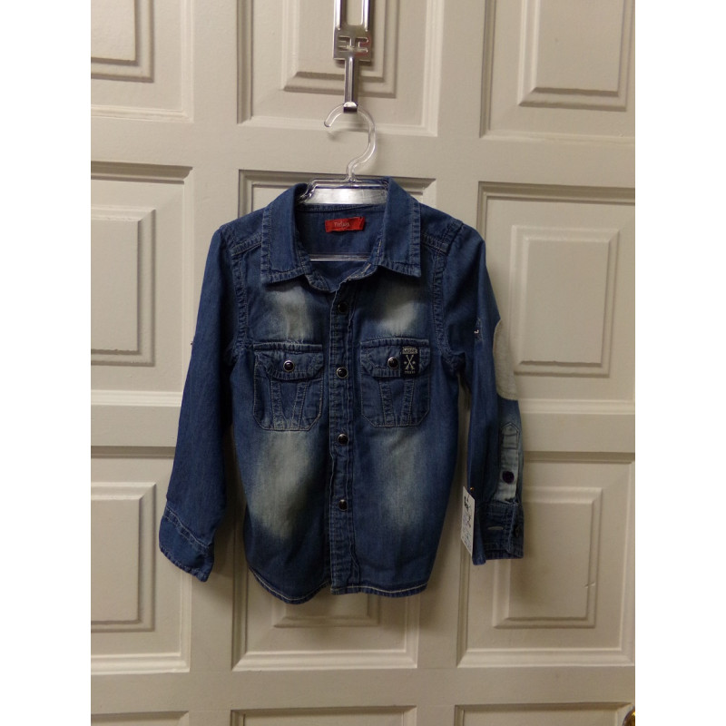 Camisa vaquera talla 3 años. Segunda mano