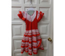 Vestido de Flamenca talla 6 años. Segunda mano