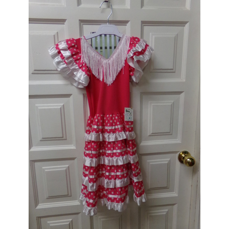 Vestido de Flamenca talla 4 años. Segunda mano