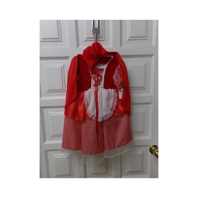 Disfraz de caperucita talla 4-5 años. Segunda mano