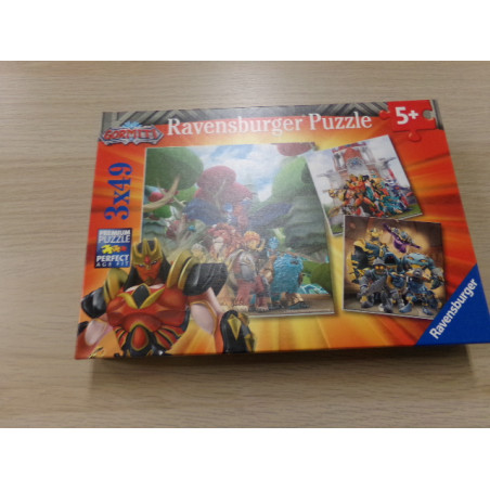 3 Puzzles de Gormitti 49 piezas. Segunda mano