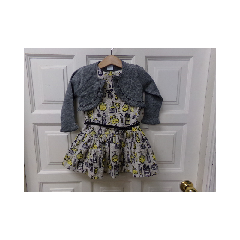 Vestido y chaqueta talla 2 años. Segunda mano