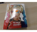 Disfraz con peluca Harley Quinn. Talla 10-14 años. Segunda mano