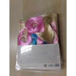 Disfraz con peluca Harley Quinn. Talla 10-14 años. Segunda mano