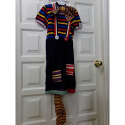 Disfraz Payaso talla 7-8 años. Segunda mano