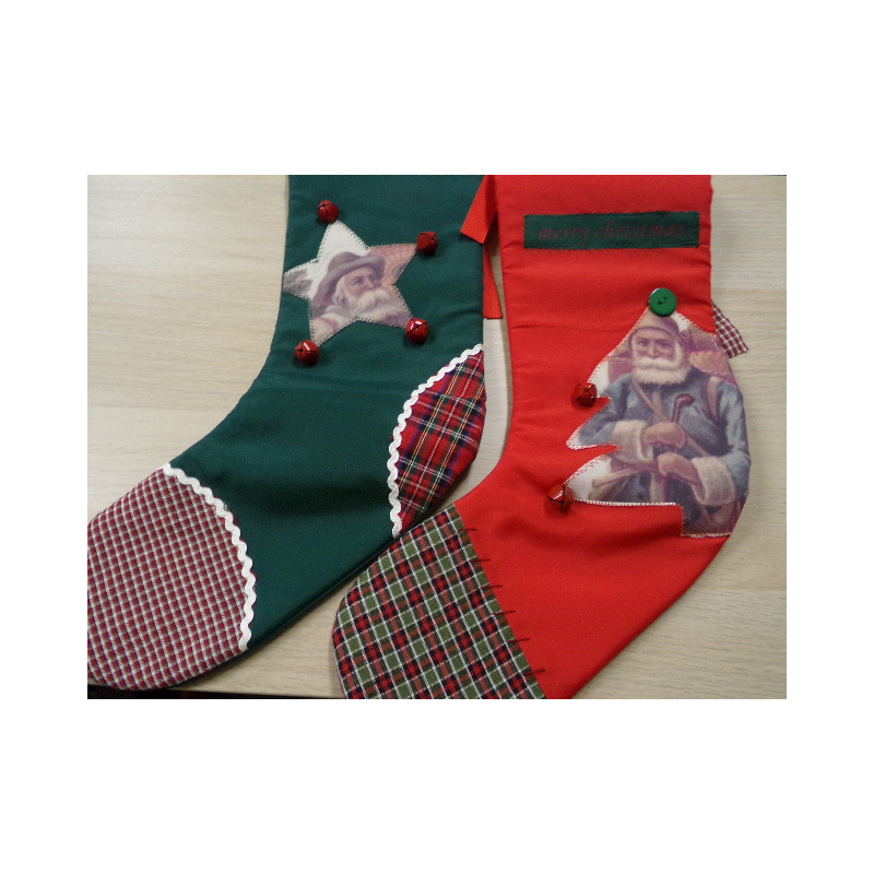 Calcetines navideño. Segunda mano